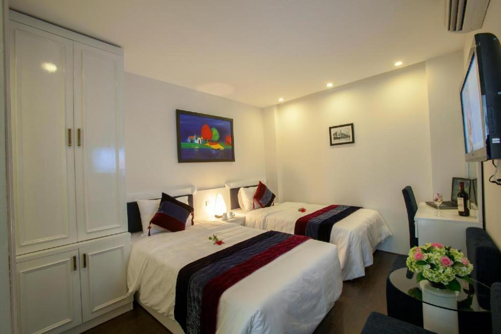 Hanoi Mai Charming Hotel & Travel Bagian luar foto